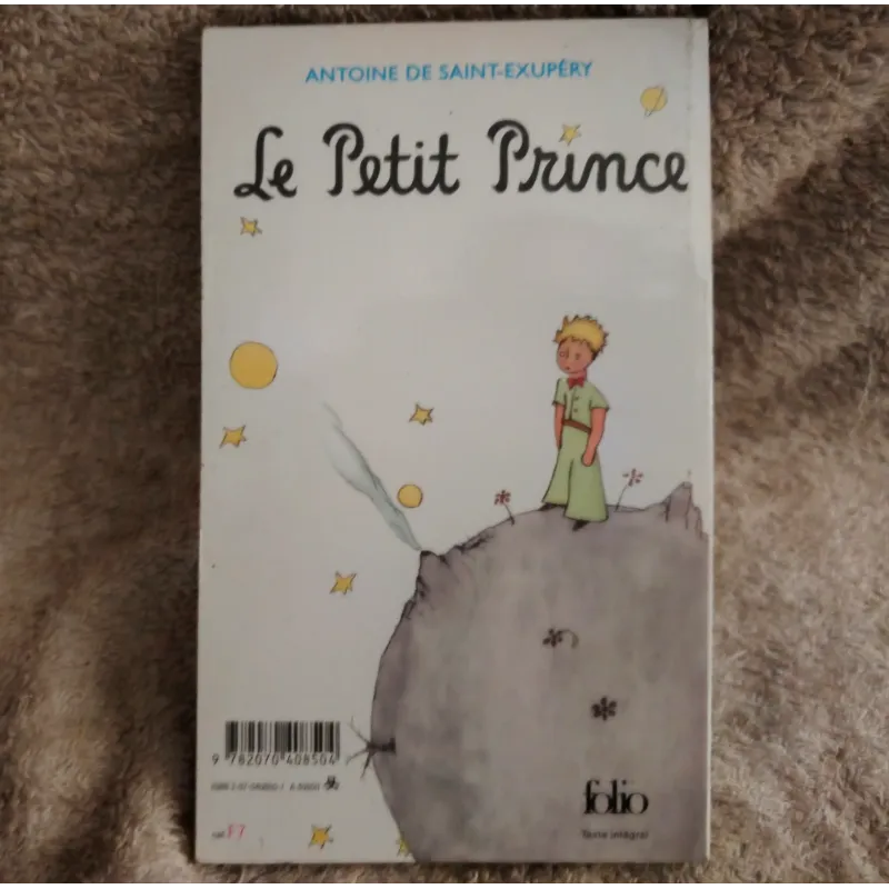 Livre Le petit prince - Antoine de Saint-Exupéry