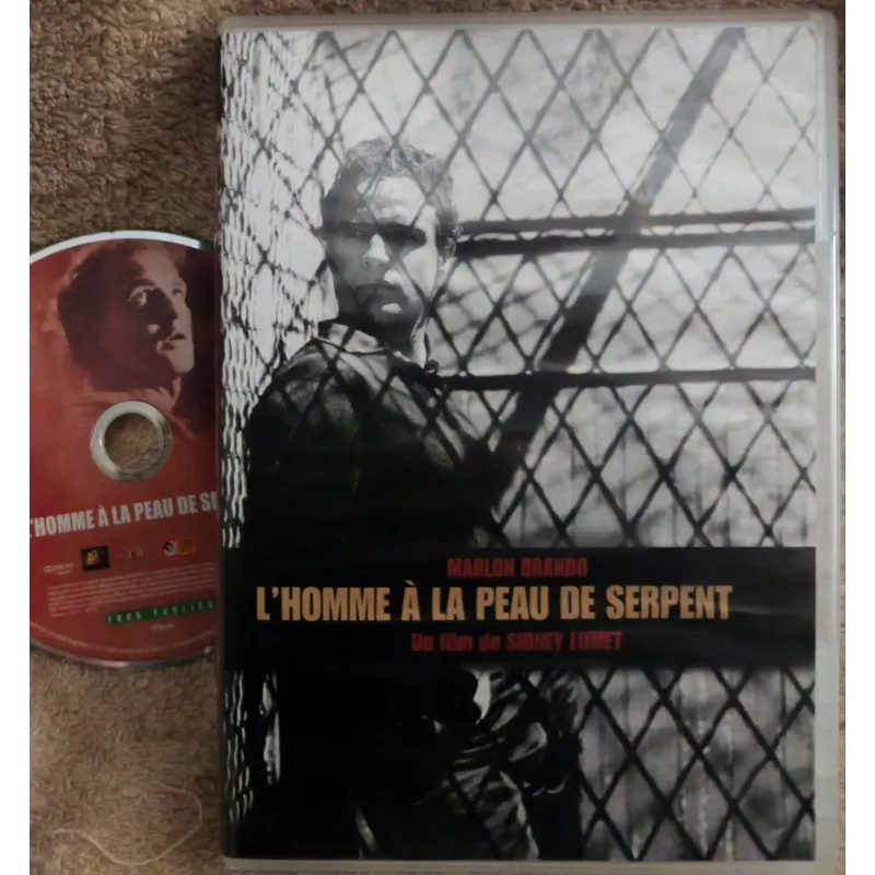 DVD L'homme à la peau de serpent - Sidney Lumet Marlon Brando Film 1960