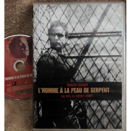DVD L'homme à la peau de serpent - Sidney Lumet Marlon Brando Film 1960