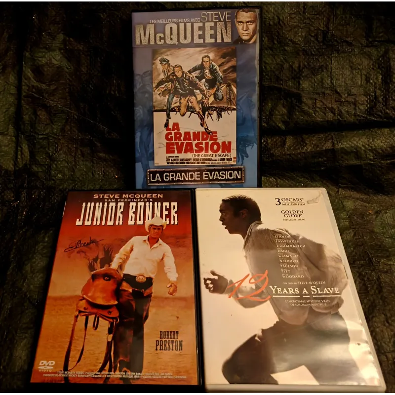 DVD Steve McQueen Pack 3 Films