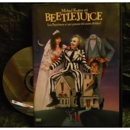Beetlejuice - Tim Burton - Michael Keaton - Alec Baldwin - Geena Davis - Winona Ryder Film DVD 1988