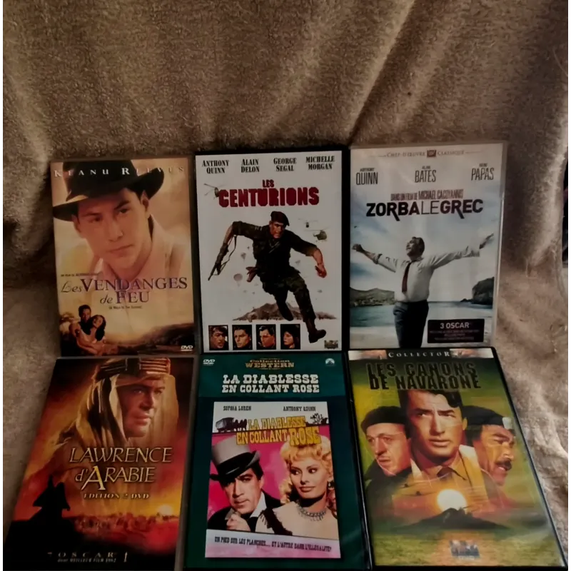 DVD Anthony Quinn Pack 6 Films