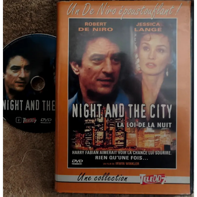DVD La loi de la nuit - Robert De Niro Jessica Lange Film 1992