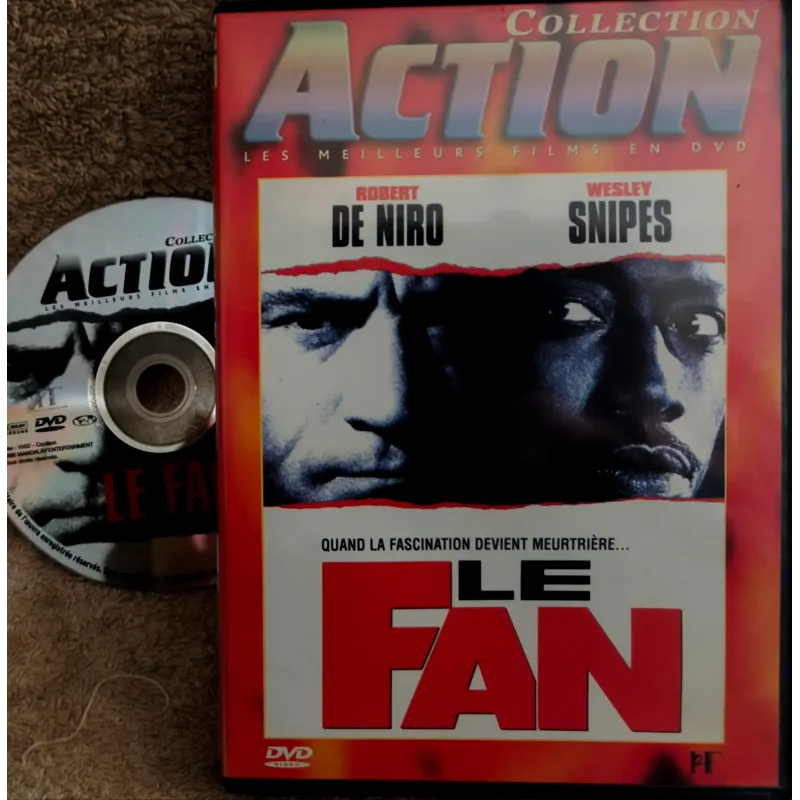 DVD Le fan - Tony Scott De Niro Snipes Film 1996