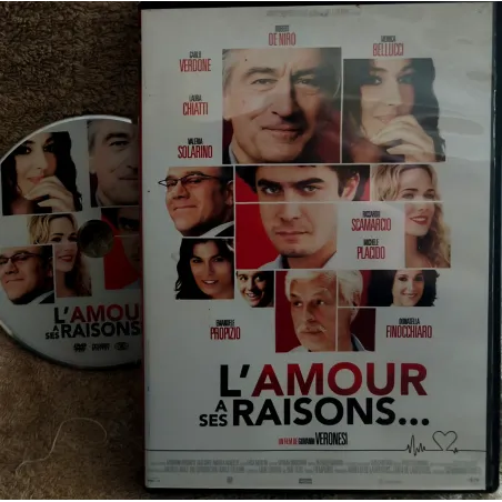 DVD L'amour a ses raisons - Robert De Niro Monica Bellucci Film 2011