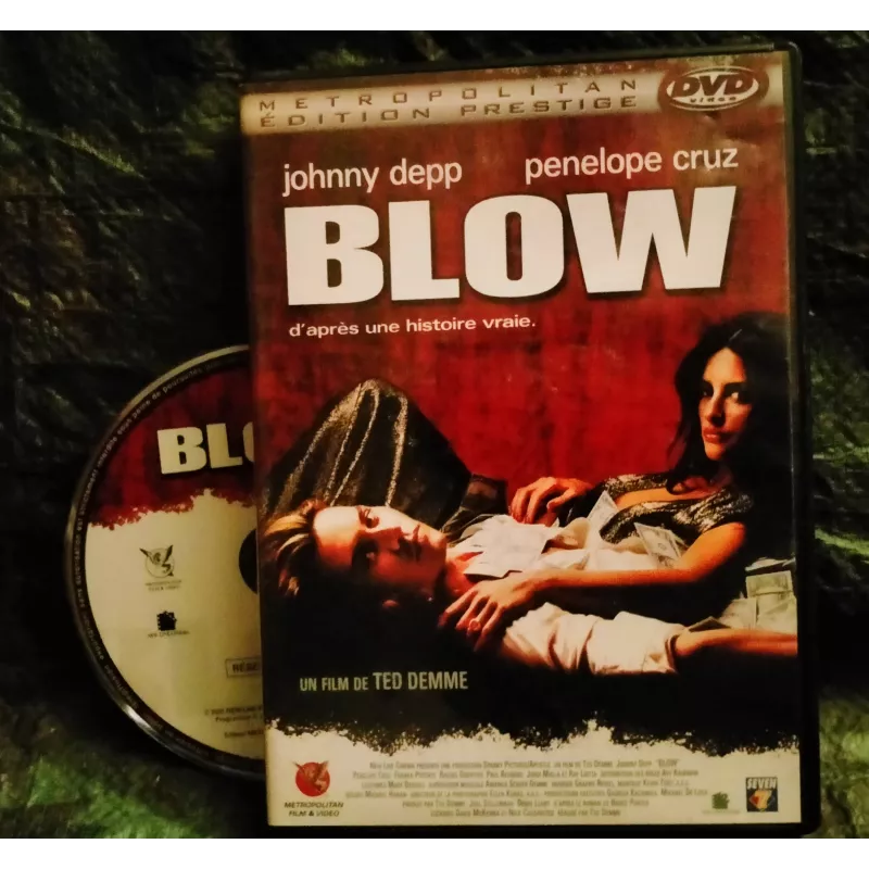 Blow - Ted Demme - Johnny Depp - Penélope Cruz Film DVD 2001