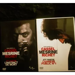 Mesrine Pack 2 Films DVD Richet - Cassel - Lanvin - Le Bihan  Film DVD 2008
