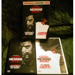 DVD Mesrine l'instinct de mort + l'ennemi public numéro 1 - coffret 2 Films Richet Cassel Lanvin Le Bihan