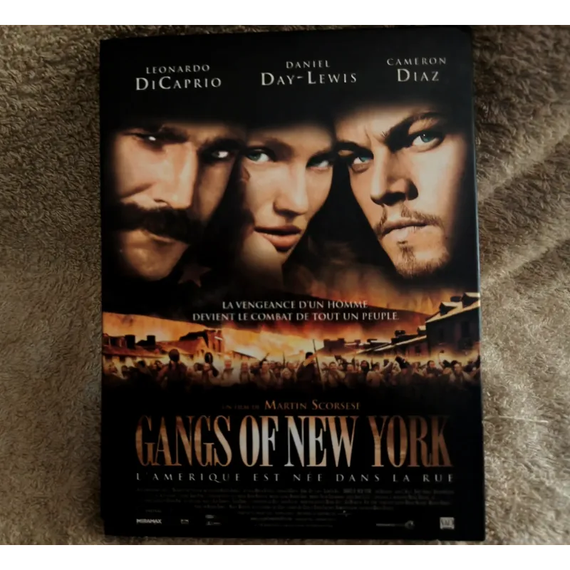 DVD Gangs of New York - Scorsese DiCaprio Day-Lewis Díaz Neeson Film Coffret 2002