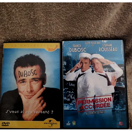 DVD Franck Dubosc Pack 2 Spectacles