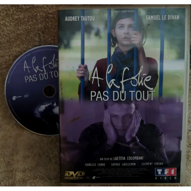 DVD A la folie pas du tout - Audrey Tautou Le Bihan Isabelle Carré  Film 2002