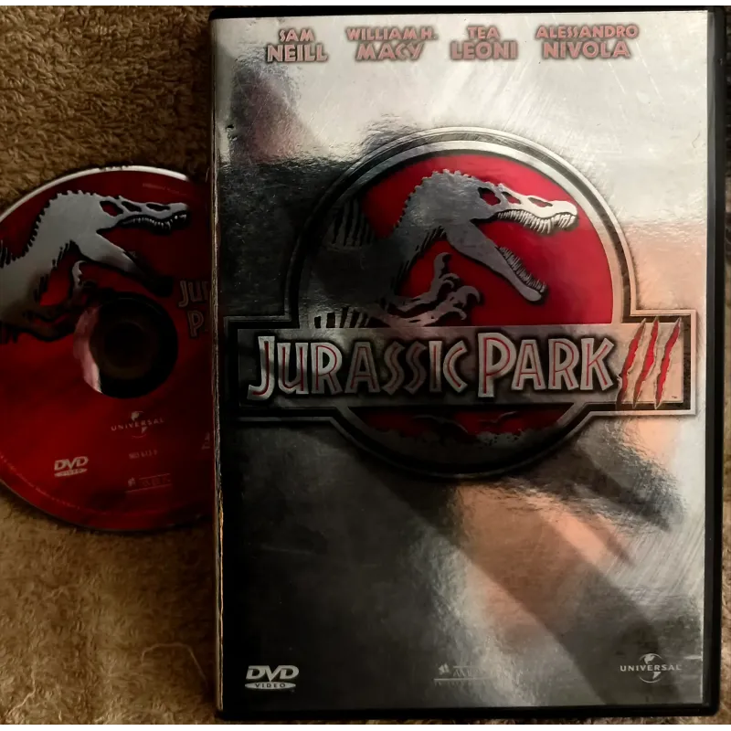 DVD Jurassic Park 3 - Johnston Sam Neill Film 2001