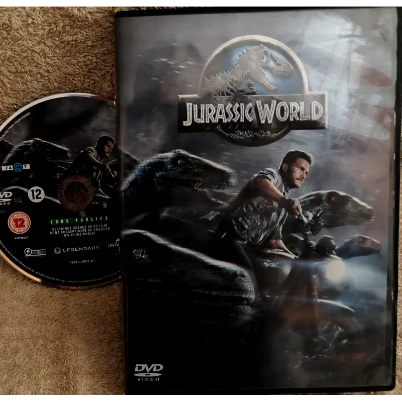 DVD Jurassic World - Trevorrow Chris Pratt Omar Sy Film 2015