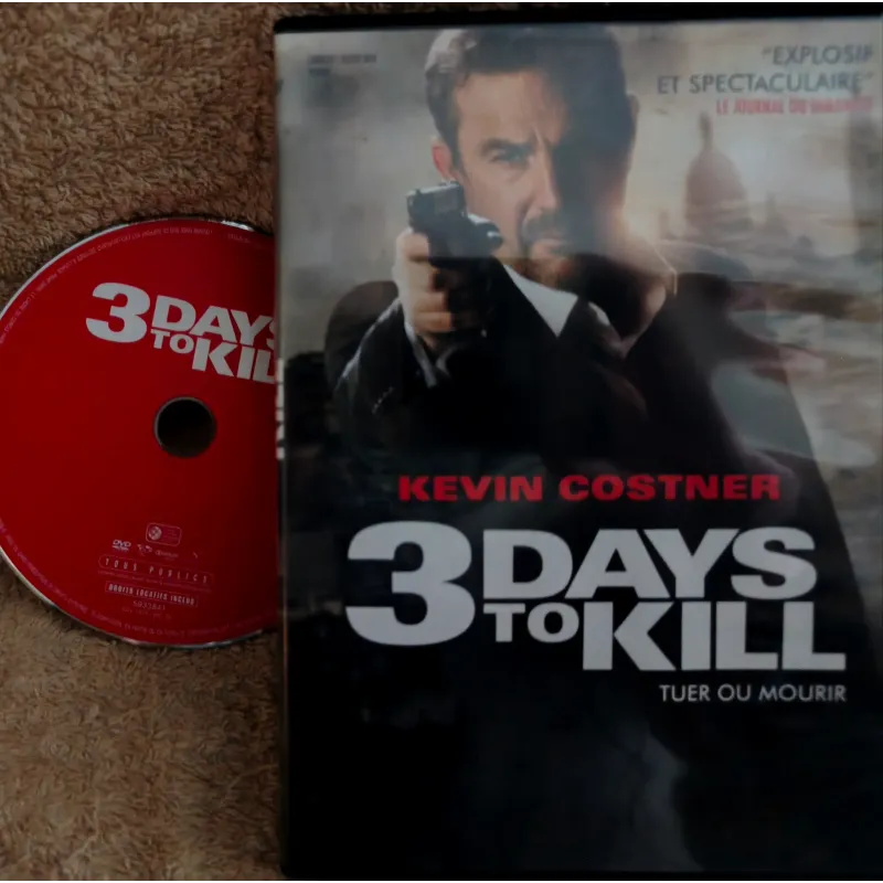 3 Days to kill - Kevin Costner Film DVD 2014
