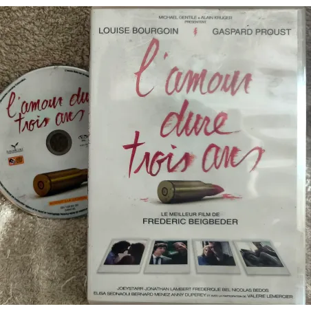 L'amour dure trois ans - Beigbeder Proust Bourgoin JoeyStarr Film DVD 2012