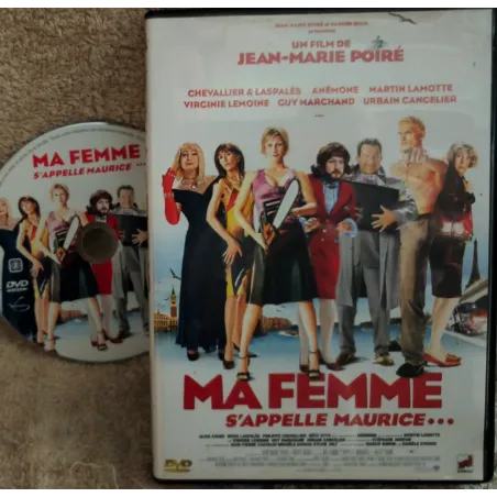 Ma femme s'appelle Maurice - Poiré Laspalès Stéphane Audran Film DVD 2002