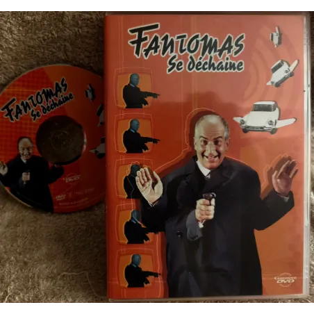 Fantomas se déchaine - Hunebelle Marais de Funès Film DVD 1965