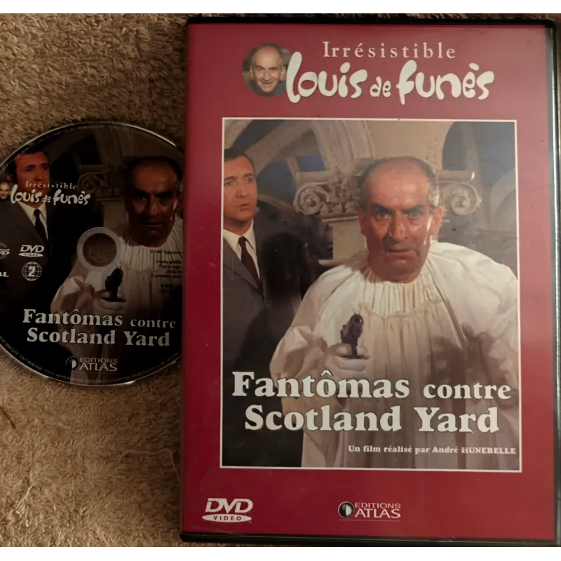 Fantomas contre Scotland Yard - Hunebelle Marais de Funès Film DVD 1967
