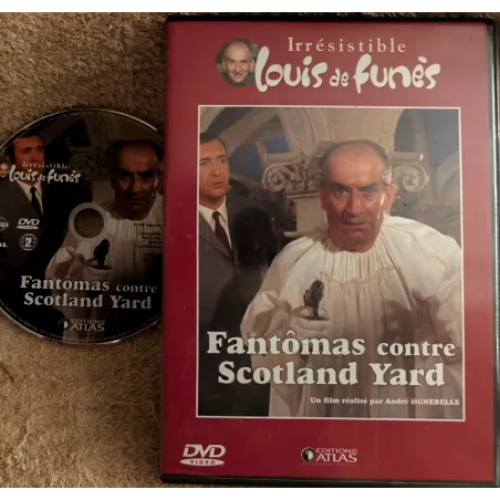 Fantomas contre Scotland Yard - Hunebelle Marais de Funès Film DVD 1967