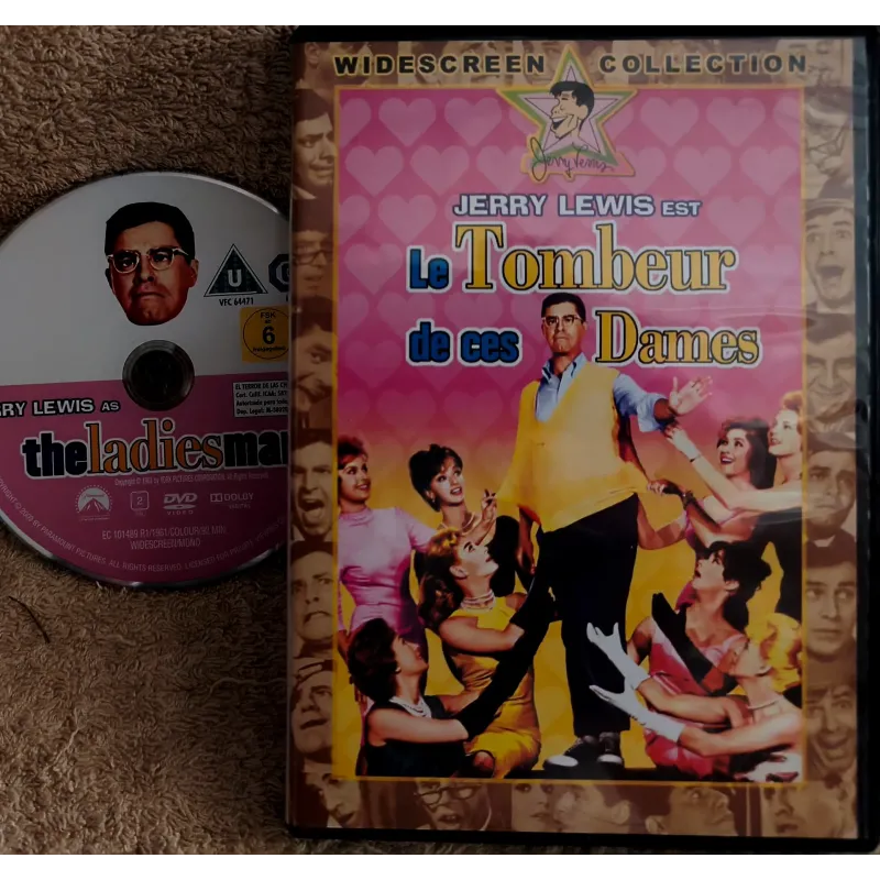 Le tombeur de ces dames - Jerry Lewis Film DVD 1961