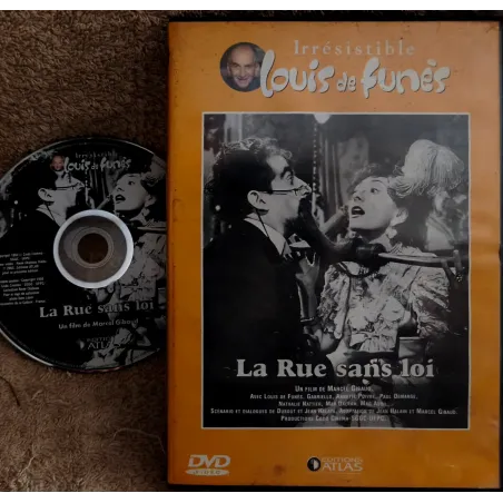 La rue sans loi - Louis de Funès Film DVD 1950