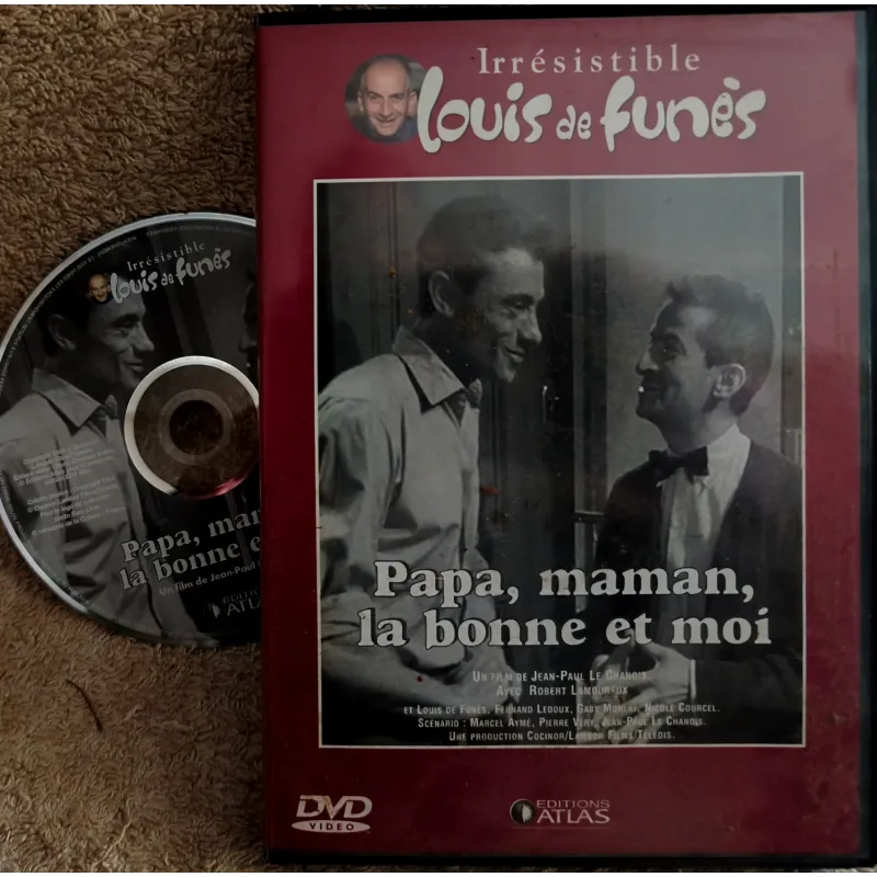 Papa maman la bonne et moi - Le Chanois Lamoureux de Funès Film DVD 1954