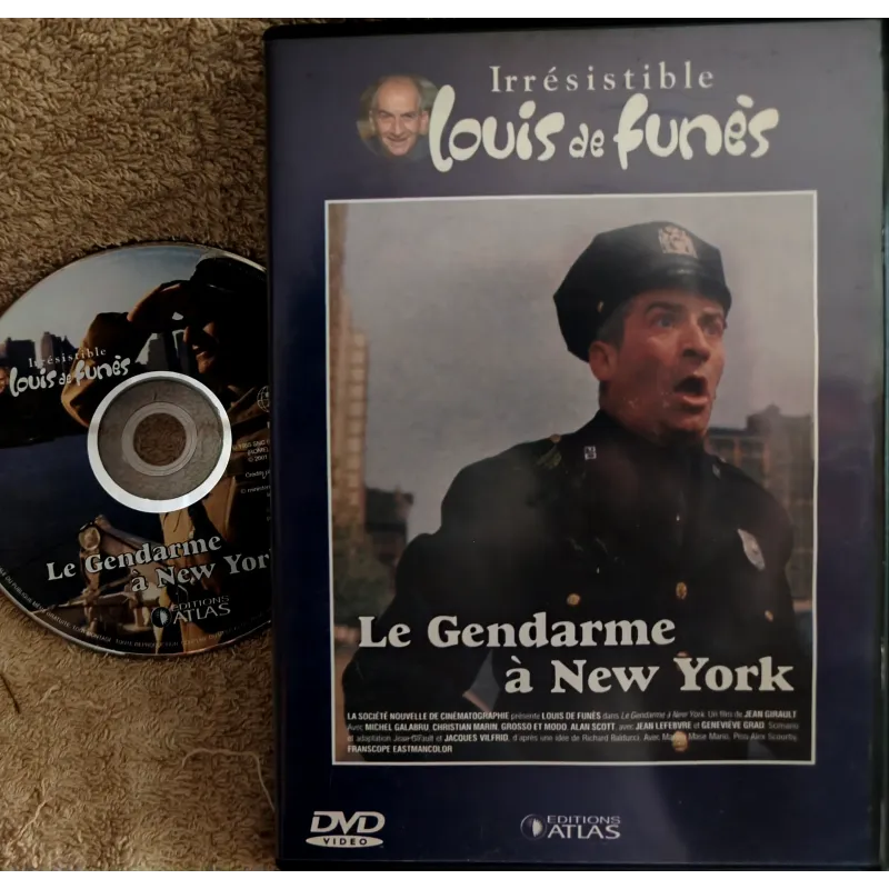 Le Gendarme à New York - Girault de Funès Galabru Film DVD 1965