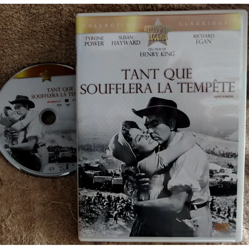 DVD Tant que soufflera la tempête - Henry King Tyrone Power Film 1955