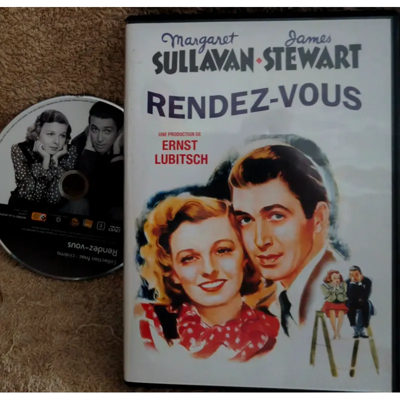 DVD Rendez-vous - James Stewart Margaret Sullavan Film 1940