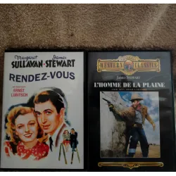 James Stewart Pack 2 Films DVD Rendez-vous L'homme de la plaine