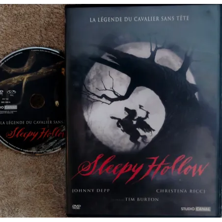 DVD Sleepy Hollow - Tim Burton Johnny Depp Christina Ricci Film 1999