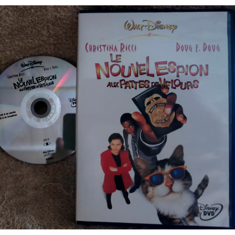 DVD Le nouvel espion aux pattes de velours - Christina Ricci Walt Disney Film 1999