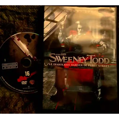 Sweeney Todd le diabolique barbier de Fleet Street - Burton Depp Film DVD VF 2007