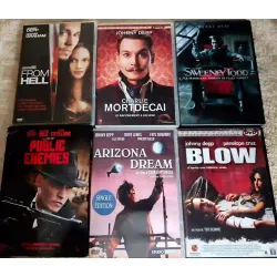 Johnny Depp Pack Films DVD