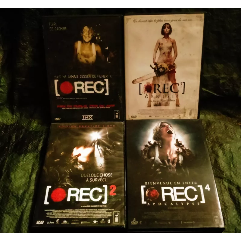 Rec. Pack Quadrilogie 4 Films 5 DVD Jaume Balaguero