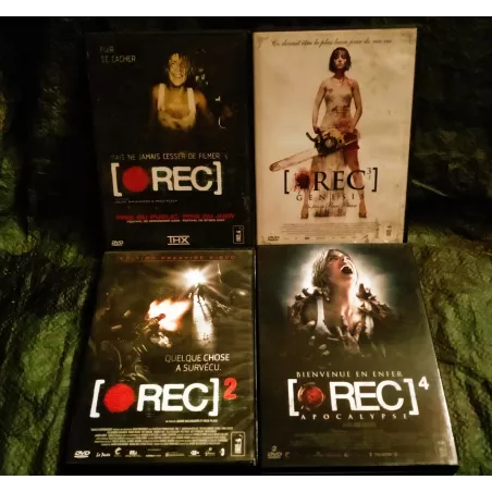 Rec. Pack Quadrilogie 4 Films 5 DVD Jaume Balaguero