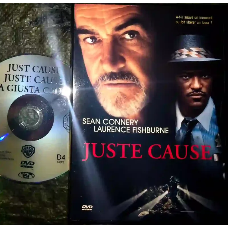 Juste cause - Fishburne Connery Film DVD VF 1995