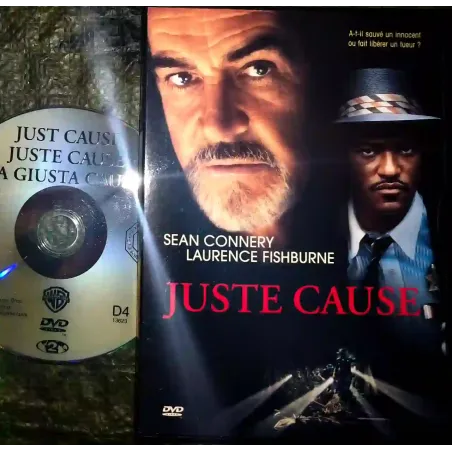 Juste cause - Fishburne Connery Film DVD VF 1995