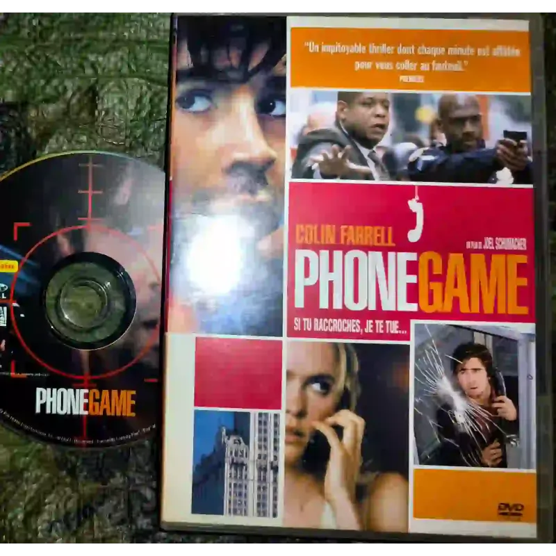 Phone game - Schumacher Farrell Sutherland Whitaker Film DVD VF 2002