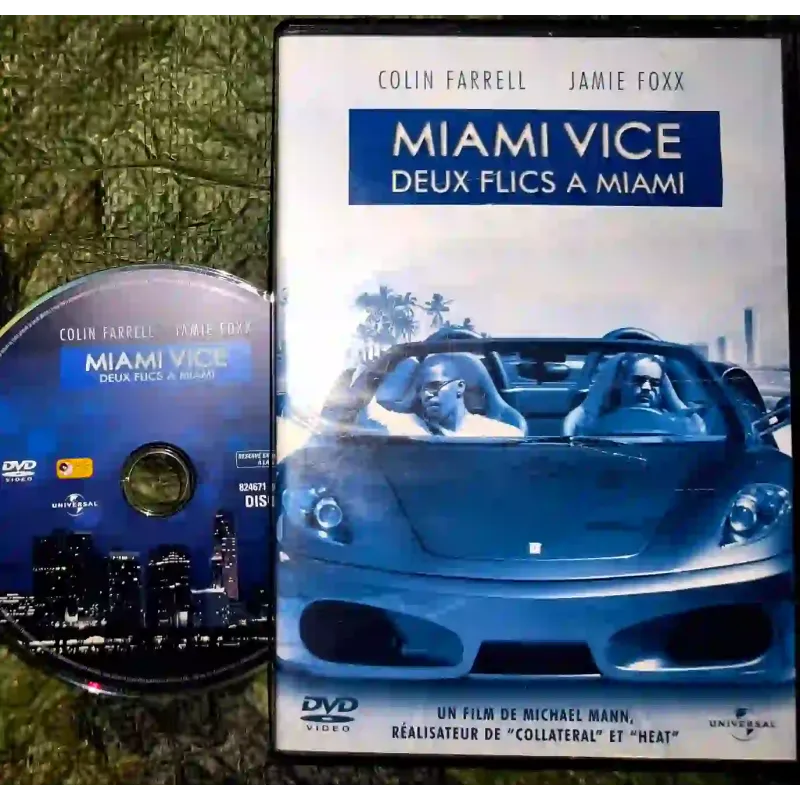 Miami Vice deux flics à Miami - Michael Mann Farrell Foxx Film DVD VF 2006