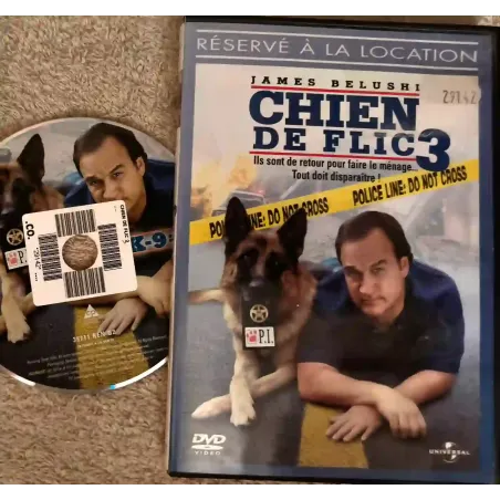 Chien de flic 3 - James Belushi Film DVD VF 2002