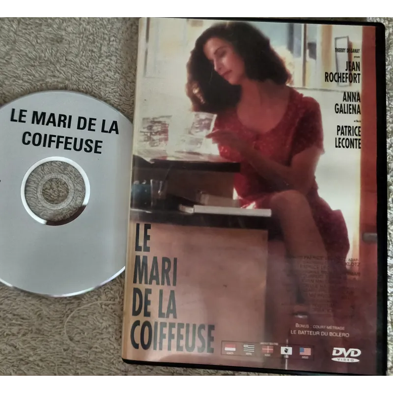 DVD Le mari de la coiffeuse - Leconte Rochefort Film VF 1990