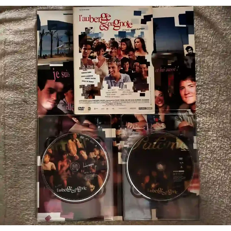 L'auberge espagnole - Klapisch Duris Godrèche Tautou de France Film Coffret 2 DVD VF 2002