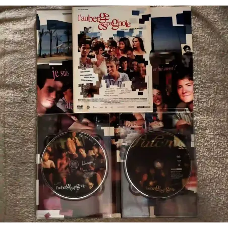 L'auberge espagnole - Klapisch Duris Godrèche Tautou de France Film Coffret 2 DVD VF 2002