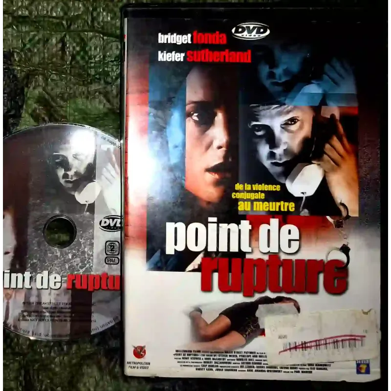 Point de rupture - Bridget Fonda Sutherland Film DVD VF 1998