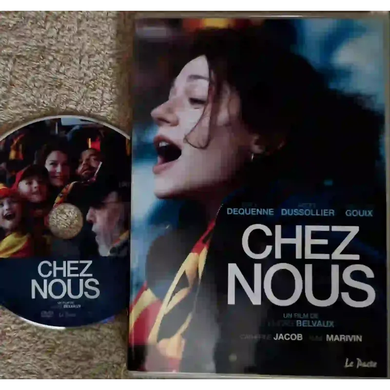 DVD Chez nous - Belvaux Dequenne Dussollier Film 2017