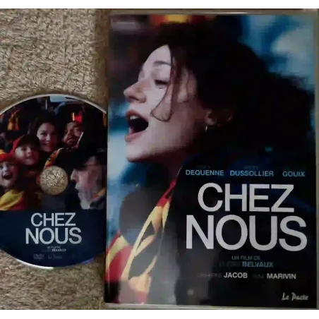 DVD Chez nous - Belvaux Dequenne Dussollier Film 2017