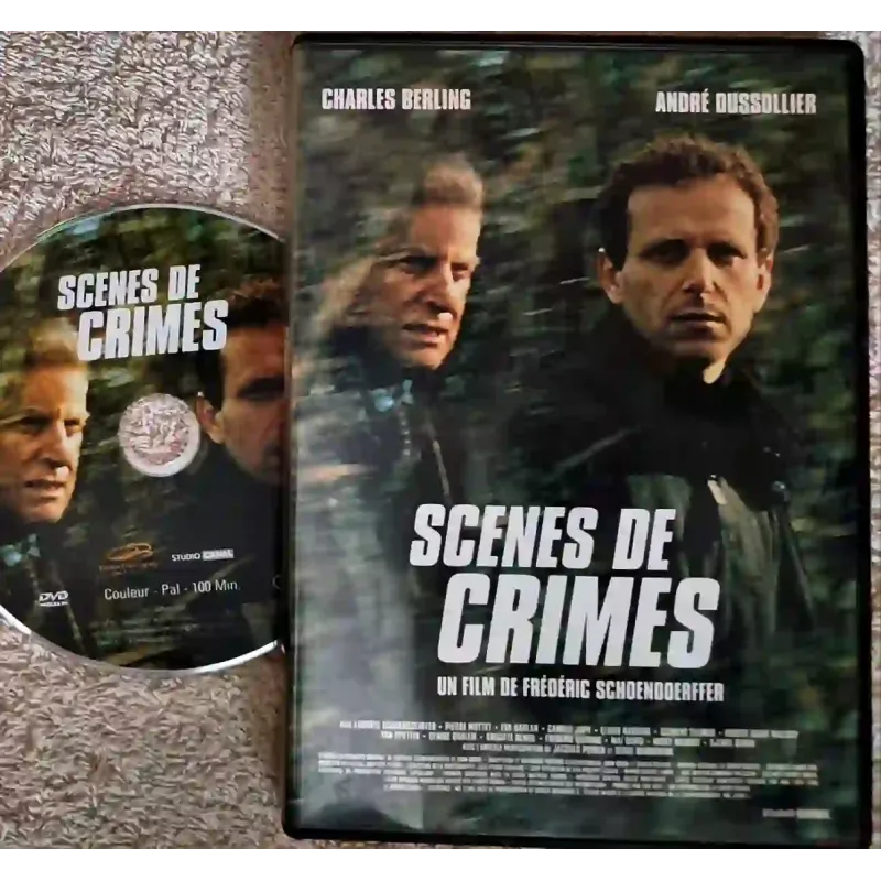 Scènes de crimes - Berling Dussollier Film DVD VF 2000