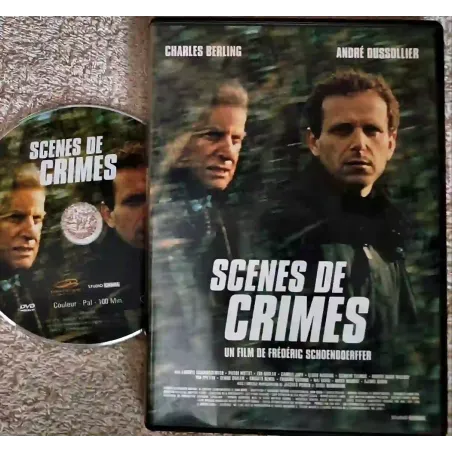 Scènes de crimes - Berling Dussollier Film DVD VF 2000