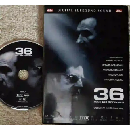 36 Quai des Orfèvres - Marchal Auteuil Depardieu Dussollier Roschdy Zem Film DVD VF 2004